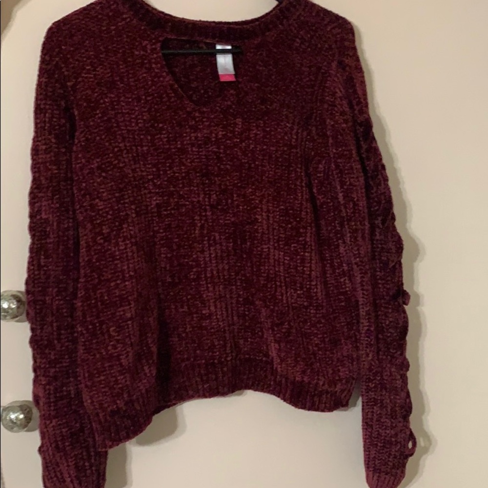 Sweater crop top